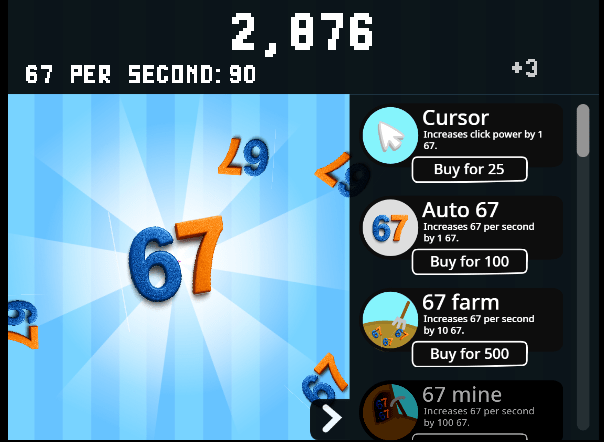 67 Clicker 