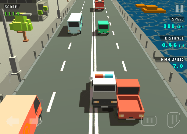 Blocky Overtake X 