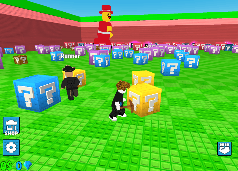 Break a Lucky Block!