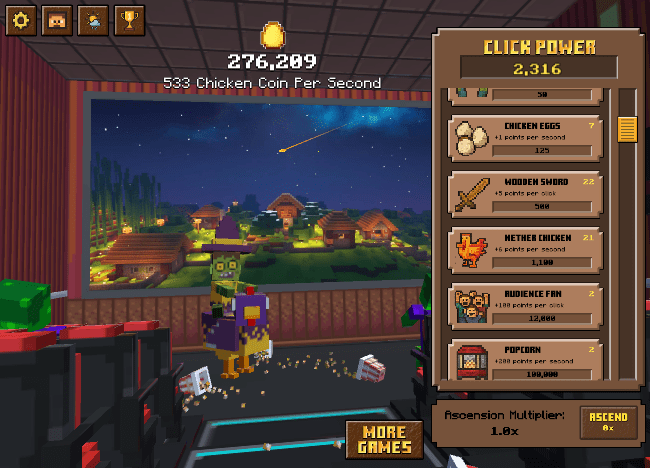 Chicken Jockey Clicker