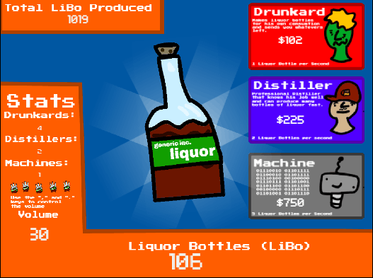 Liquor Clicker