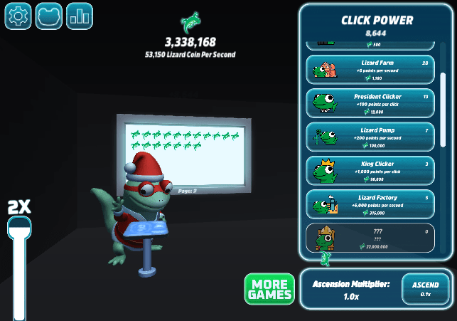 Lizard Lizard Clicker