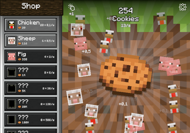 Mine Clicker: Cookies!