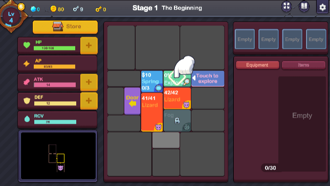 Minimal Dungeon RPG