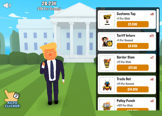 Mr. Doland Tariff Clicker