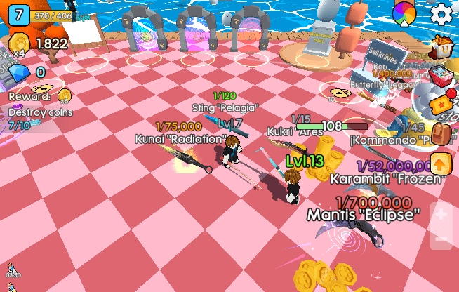 Obby: Knives Standoff 2 RNG