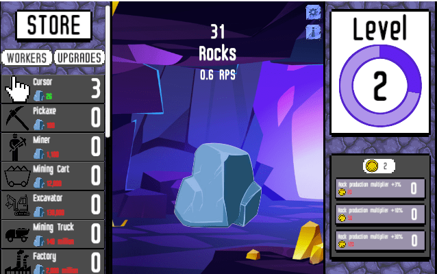 Rock Clicker 