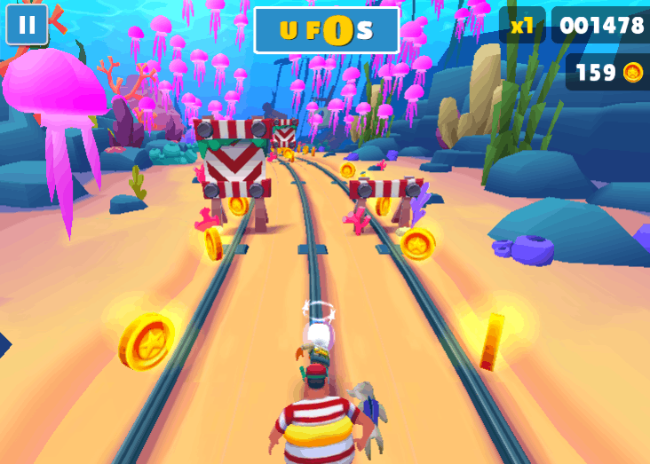 Subway Surfers Underwater Game